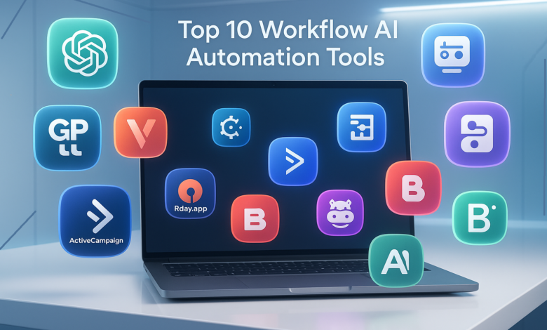 Top 10 Workflow AI Automation Tools - capracode